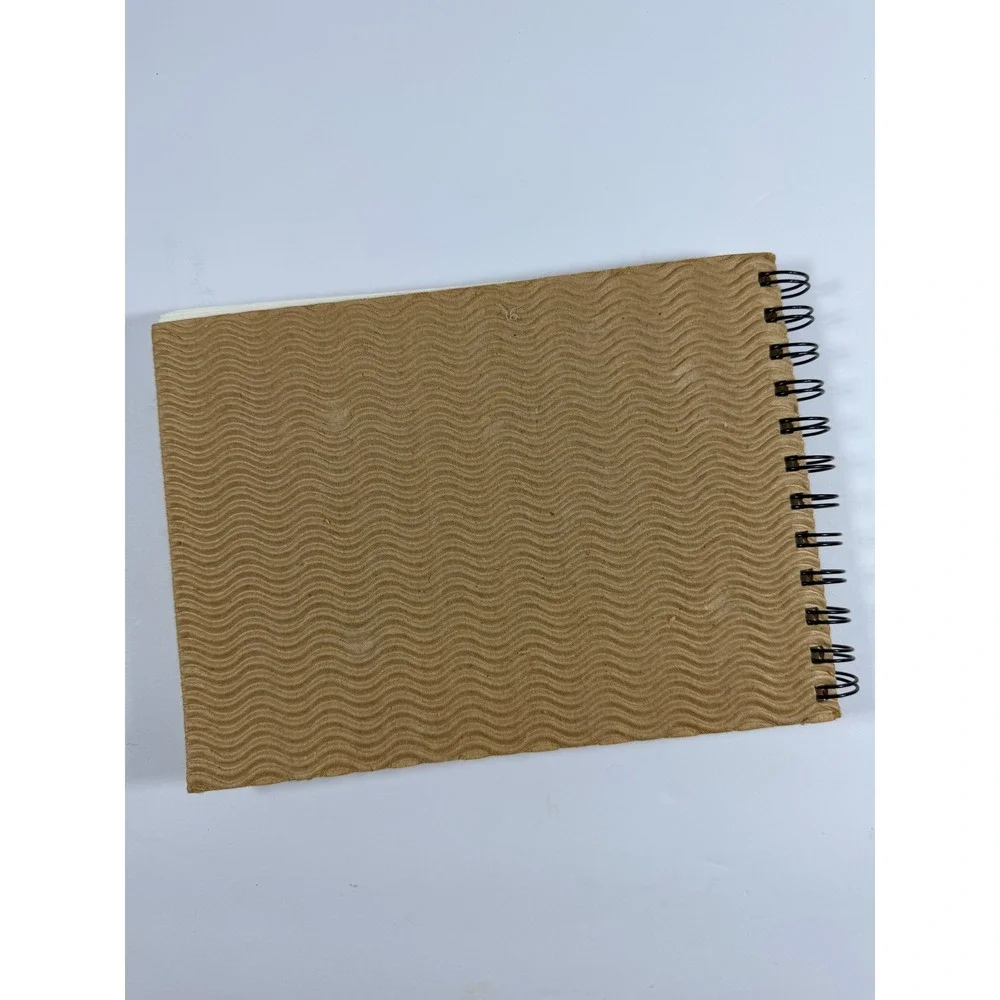Event Book Guest Journal Scrapbook Junk Journal Turtle Motif  Earth Tones